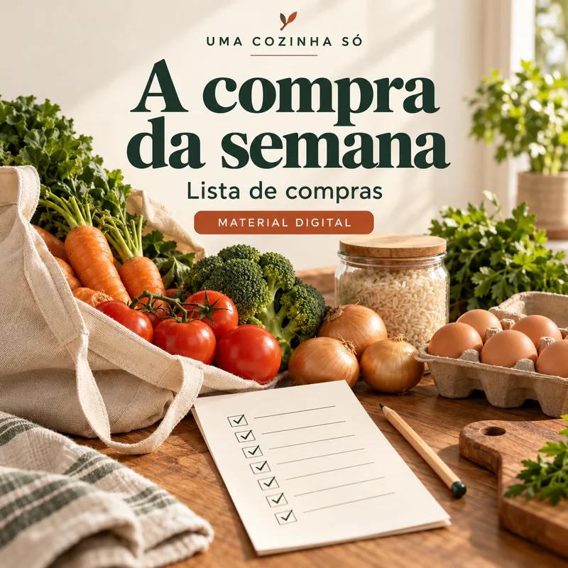 Capa da lista A compra da semana, incluída no principal